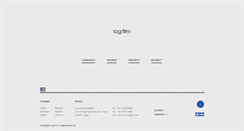 Desktop Screenshot of logfilm.com